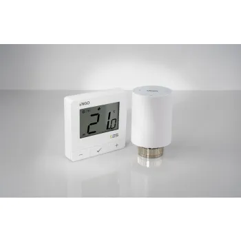 ENGO Controls Inteligentny zestaw ogrzewania Bieły (E25-BATW-4 + ETRV-M30)