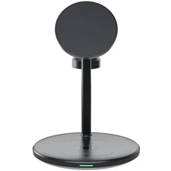 ŁADOWARKA INDUKCYJNA Greencell MagScape 3w1 15W MagSafe IPhone AirPods Apple Watch
