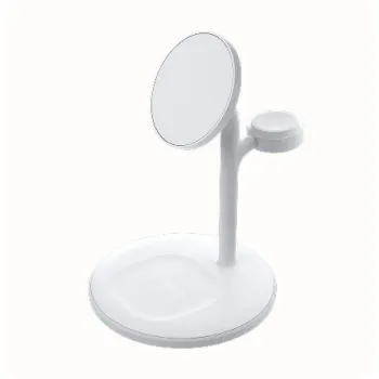 ŁADOWARKA INDUKCYJNA Greencell MagScape 3w1 15W MagSafe IPhone AirPods Apple Watch