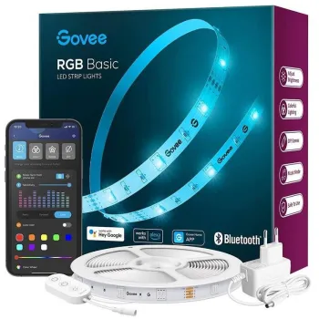 Govee H615A LED Strip Light 5m Taśma LED Wi-Fi, RGB