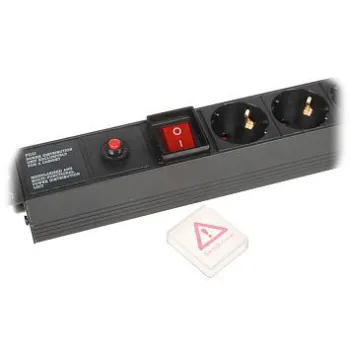 Listwa Zasilająca 7 gniazd Schuko L19/7F