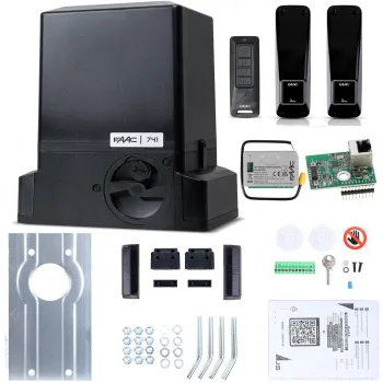 Zestaw Delta 3 SMART - FAAC 741 (Wi-Fi+LAN+BLE) do 900kg bram przesuwnych