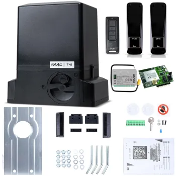 Zestaw Delta 3 SMART GSM - FAAC 741 (Wi-Fi+LTE+BLE) do 900kg bram przesuwnych