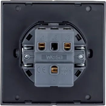 Łącznik podwójny szary WESA – CC TR 02