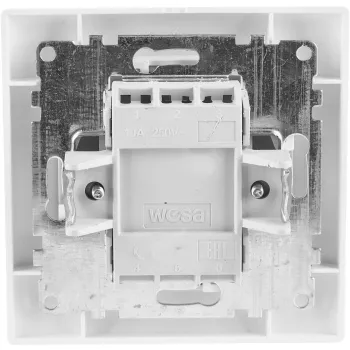 Łącznik podwójny z podświetleniem VCX WESA LC 04C Czarny