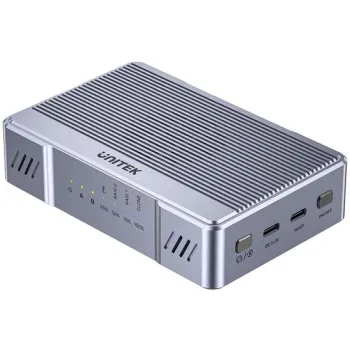 Unitek obudowa 2x M.2 20 Gb/s RAID0, RAID1 + klonowanie