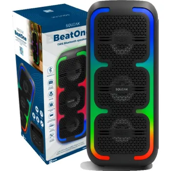 Power Audio SQUEAK BeatOne 30W SQ1009 Radio FM Czarny