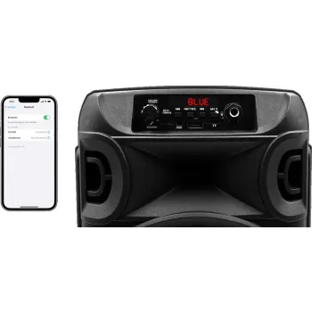 Głośnik mobilny SQUEAK SQ1006 30W Radio FM Czarny