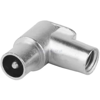 WKW 506 WTYK TELMOR RG6 Wtyk TELMOR Złącze standard IEC