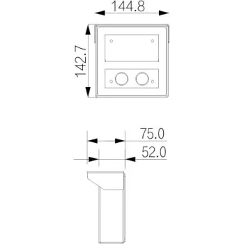 Obudowa natynkowa BCS LINE BCS-PN11-N