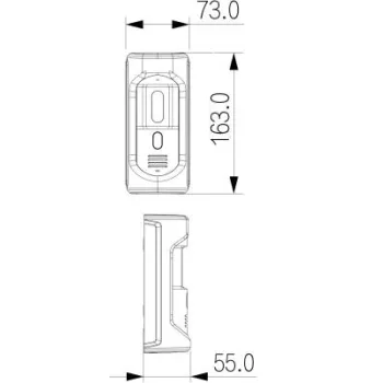 Panel zewnętrzny BCS LINE BCS-PAN1511G-S