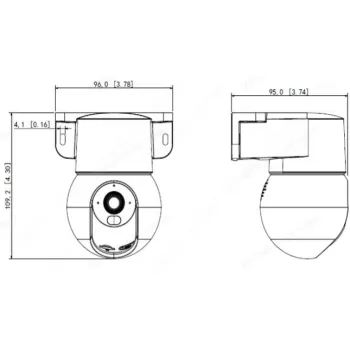 Kamera IP Imou PoE IPC-PS2M-5R1 5MP PT