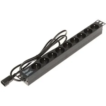 Listwa zasilająca 9 gniazd PD-9/R-IEC