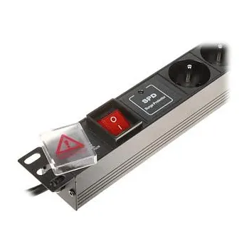 Listwa zasilająca 6 gniazd PD-6/R-SPD-1L