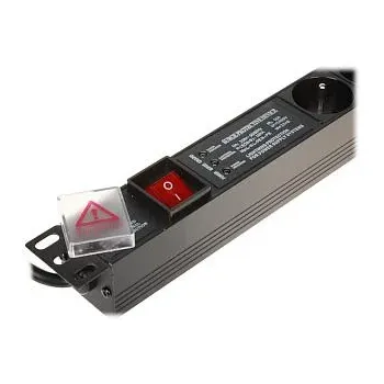 Listwa zasilająca 6 gniazd PD-6/R-SPD-3L