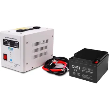 Zestaw do awaryjnego zasilania 33Ah 800W