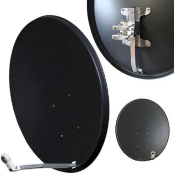 CZASZA ANTENA 90 CM CIEMNA (COR-900SAE-C); 8883