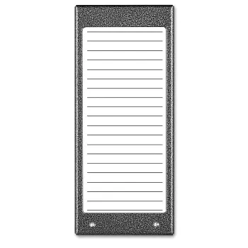 ACO CDN-17N GR Podświetlany panel listy lokatorów (ok. 17 wpisów)