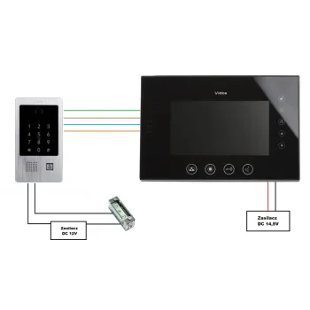 Wideodomofon VIDOS M670B-S2/S20DA