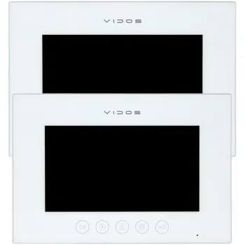 WIDEODOMOFON VIDOS X 2xM11W-X/S11-2