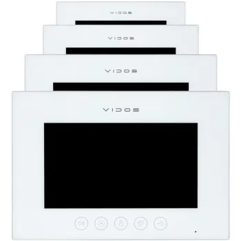 WIDEODOMOFON VIDOS X 4xM11W-X/S11-4