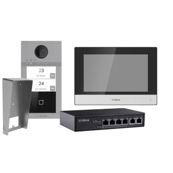 WIDEODOMOFON IP VIDOS ONE 2xM2010/S2402-N