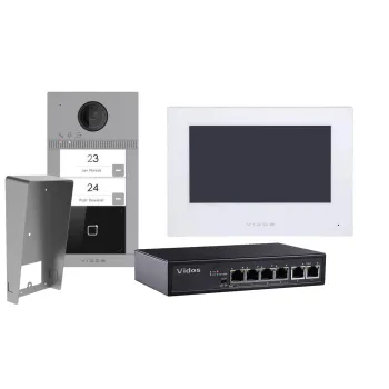 WIDEODOMOFON IP VIDOS ONE 2xM2010W/S2402