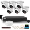 Zestaw monitoringu IP Dahua 8mpx 4K 6 kamer IPC-HDW2849TM-S-IL z dyskiem