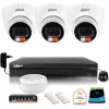 Zestaw monitoringu IP DAHUA 4Mpx 2K 3 kamery IPC-HDW1439V-A-IL z dyskiem