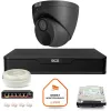 Zestaw monitoringu IP BCS Point 1x Kamera BCS-P-EIP28FWR3-Ai2-G Rejestrator z dyskiem