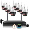 Zestaw monitoringu IP Dahua Bezprzewodowy 8 kamer 5MPx P5AE-PV i rejestrator z 1TB