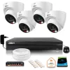 Zestaw monitoringu IP Dahua 4 Kamer IP 8mpx 4K dysk twardy