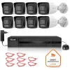 Zestaw monitoringu Hilook 8 kamery IP IPCAM-B8-30DL z wbudowanym dyskiem 2TB