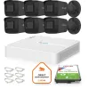 Zestaw do monitoringu Hilook 6 kamer IP IPCAM-B4-P Black 2K+