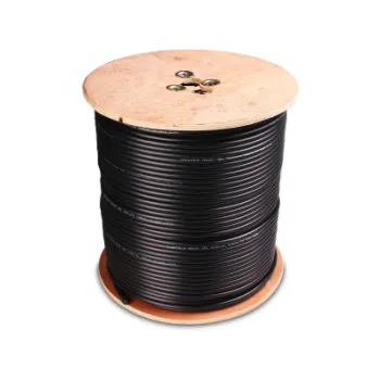 PRZEWÓD KONCENTRYCZNY NS100 TRI ŻELOWANY CZARNY 1m