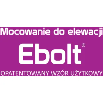 Kołek do mocowania na elewacji Ebolt 12*220 mm z gwintem wewnetrznym m5