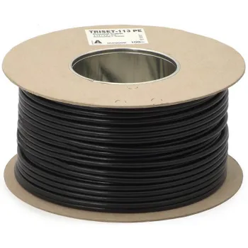 PRZEWÓD KONCENTRYCZNY TRISET-113 75 Om PE+żel Fca klasa A 1,13/4,8/6,8 100 dB - rolka 100m
