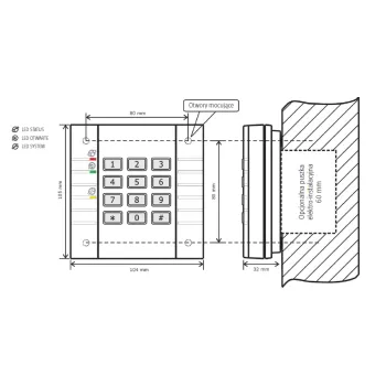 Kontroler dostępu ROGER PR302