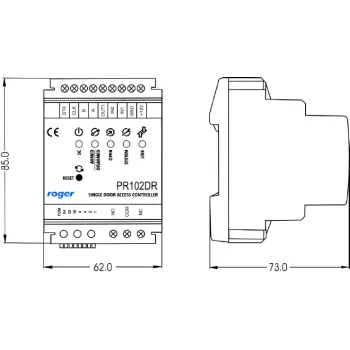 Kontroler dostępu ROGER PR102DR