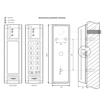 Kontroler dostępu ROGER PR311SE