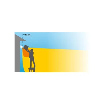 SATEL CZUJKA RUCHU ZEW. OPAL BIAŁA, BEZ UCHWYTU. (BIAŁA)