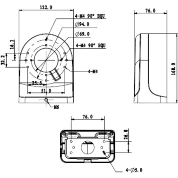 UCHWYT DAHUA PFB204W