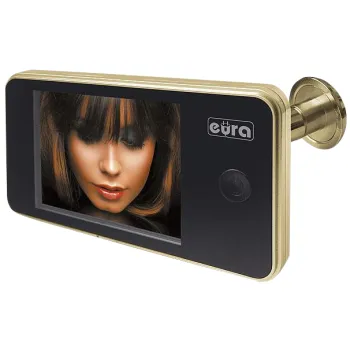 WIDEO-WIZJER EURA VDP-01C1 ZŁOTY; 1072