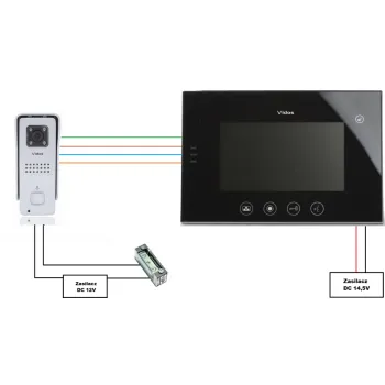 Wideodomofon VIDOS M670B-S2/S50D