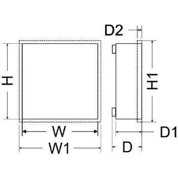 OBUDOWA ALARMOWA Pulsar AWO000/CA-4,5,6